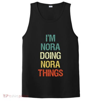 IM Nora Doing Nora Things Personalised Gift With PosiCharge Competitor Tank