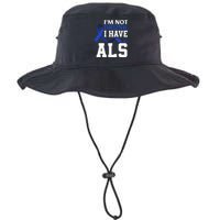 I'm Not Drunk I Have ALS Funny ALS Warrior ALS Fighter Legacy Cool Fit Booney Bucket Hat