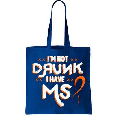 Im Not Drunk I Have Ms Orange Glial Scar Multiple Sclerosis Gift Bag