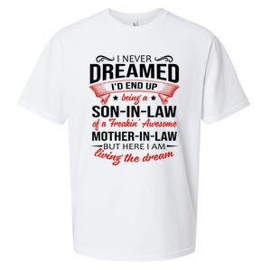 I Never Dreamed I'd End Up Being A Son In Law Awesome Gifts TShirt Sueded Cloud Jersey T-Shirt