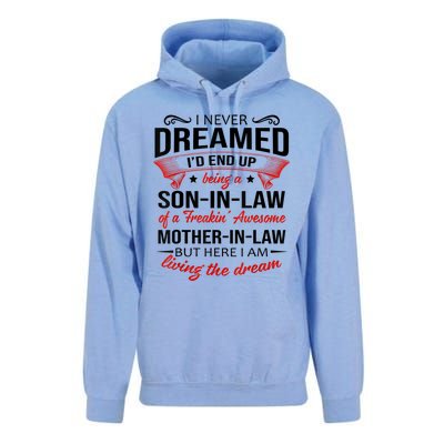 I Never Dreamed I'd End Up Being A Son In Law Awesome Gifts TShirt Unisex Surf Hoodie