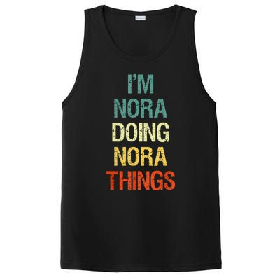 IM Nora Doing Nora Things Personalized First Name Gift PosiCharge Competitor Tank