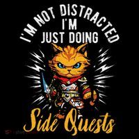 IM Not Distracted IM Just Doing Side Quests Tank Top