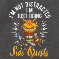 IM Not Distracted IM Just Doing Side Quests Vector Backpack