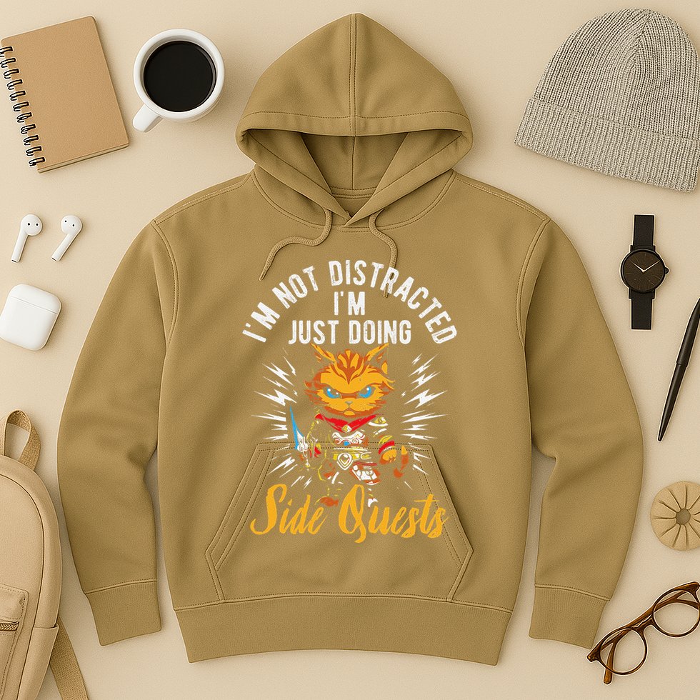 IM Not Distracted IM Just Doing Side Quests Hoodie