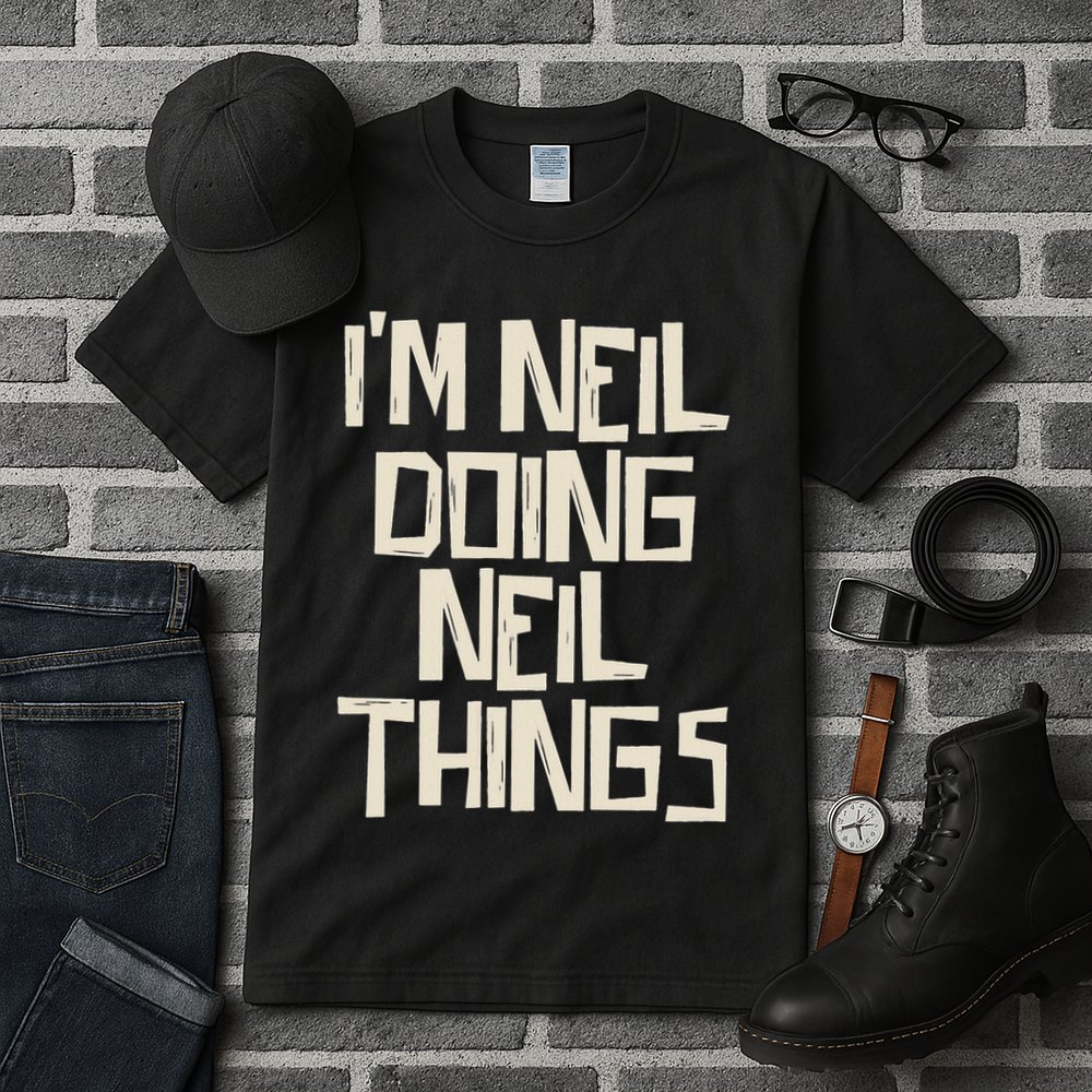 IM Neil Doing Neil Things Tall T-Shirt