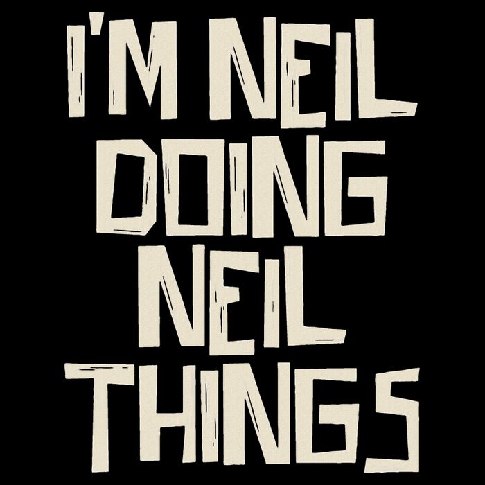 IM Neil Doing Neil Things Kids T-Shirt