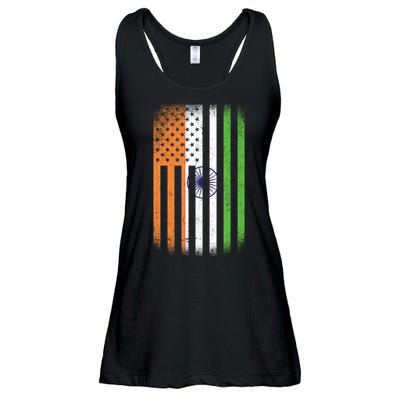 Vintage Indian Flag Ladies Essential Flowy Tank