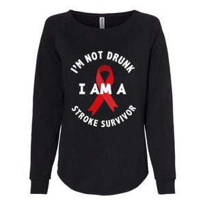 Im Not Drunk Funny Stroke Survivor Womens California Wash Sweatshirt