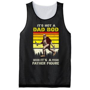 Its Not Dad Bod Funny Bigfoot Dad Sasquatch Fathers Day Mesh Reversible Basketball Jersey Tank