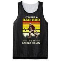 Its Not Dad Bod Funny Bigfoot Dad Sasquatch Fathers Day Mesh Reversible Basketball Jersey Tank