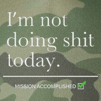 I’m Not Doing Shit Today Mission Accomplished Legacy Tie Dye Trucker Hat