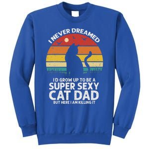 I Never Dreamed ID Grow Up To Be A Super Sexy Cat Dad Sweatshirt