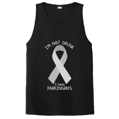 Im Not Drunk I Have Parkinsons Awareness Ribbon Pd Patient Gift PosiCharge Competitor Tank