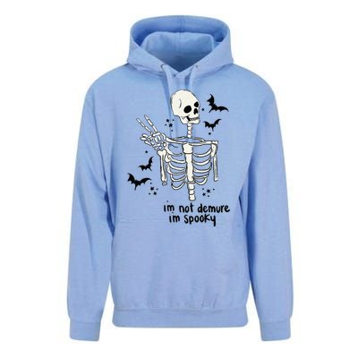 IM Not Demure IM Spooky Unisex Surf Hoodie