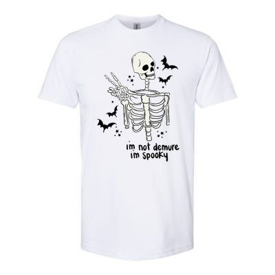 IM Not Demure IM Spooky Softstyle® CVC T-Shirt