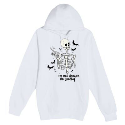 IM Not Demure IM Spooky Premium Pullover Hoodie