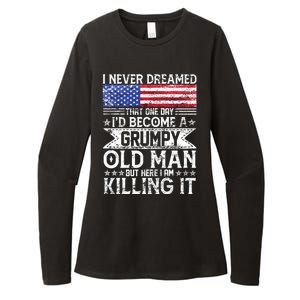 I Never Dreamed I'd Become A Grumpy Old Man Womens CVC Long Sleeve Shirt