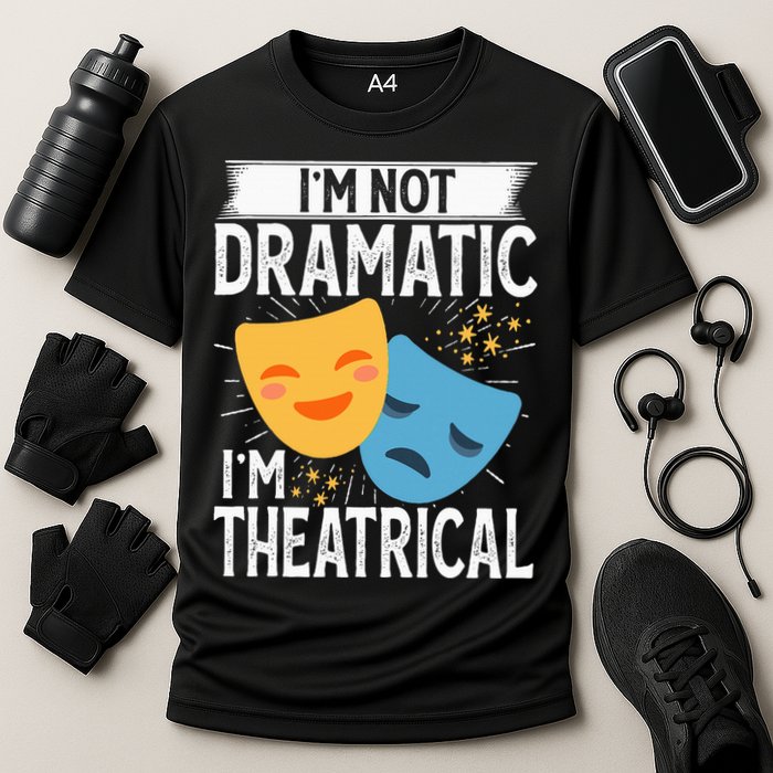 IM Not Dramatic IM Theatrical Cooling Performance Crew T-Shirt