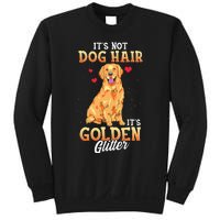 It's Not Dog Hair It's Golden Retriever Glitter Funny Dog Sweatshirt