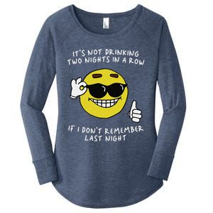 ItS Not Drinking Two Nights In A Row Women's Perfect Tri Tunic Long Sleeve Shirt