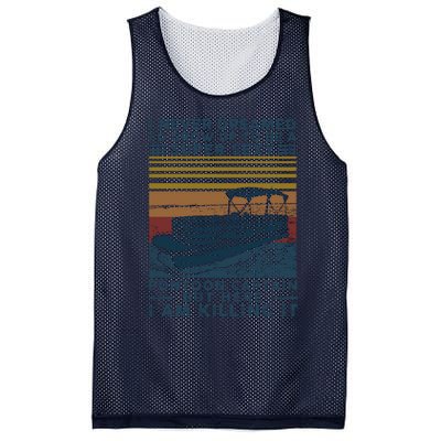 I Never Dreamed I'd Grow Up To Be A Super Sexy Pontoon Captain Mesh Reversible Basketball Jersey Tank