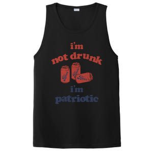 Im Not Drunk Im Patriotic Cans Gift PosiCharge Competitor Tank