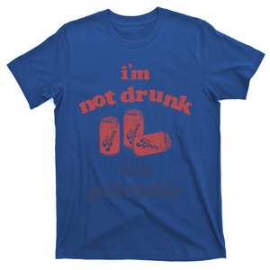 Im Not Drunk Im Patriotic Cans Gift T-Shirt