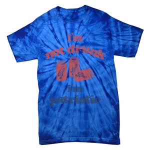 Im Not Drunk Im Patriotic Cans Gift Tie-Dye T-Shirt