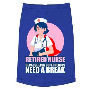 International Nurses Day Retired Healthcare Funny Gift Doggie Tank