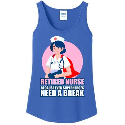 International Nurses Day Retired Healthcare Funny Gift Ladies Essential Tank