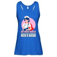 International Nurses Day Retired Healthcare Funny Gift Ladies Essential Flowy Tank