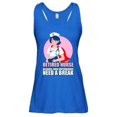 International Nurses Day Retired Healthcare Funny Gift Ladies Essential Flowy Tank