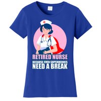 International Nurses Day Retired Healthcare Funny Gift Women's T-Shirt