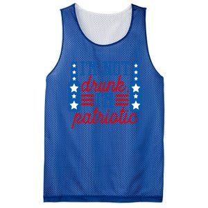 Im Not Drunk Im Patriotic Funny Ing American Flag Gift Mesh Reversible Basketball Jersey Tank