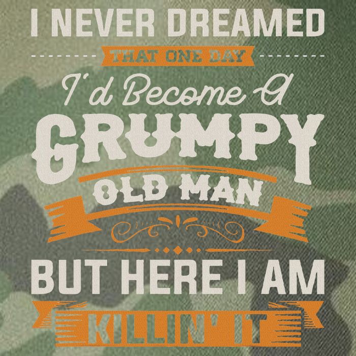 I Never Dreamed That I'd Become A Grumpy Old Man Grandpa Legacy Tie Dye Trucker Hat