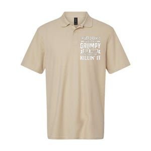 I Never Dreamed I Would Be A Grumpy Old Man Father´s Day Softstyle Adult Sport Polo