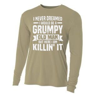 I Never Dreamed I Would Be A Grumpy Old Man Father´s Day Cooling Performance Long Sleeve Crew