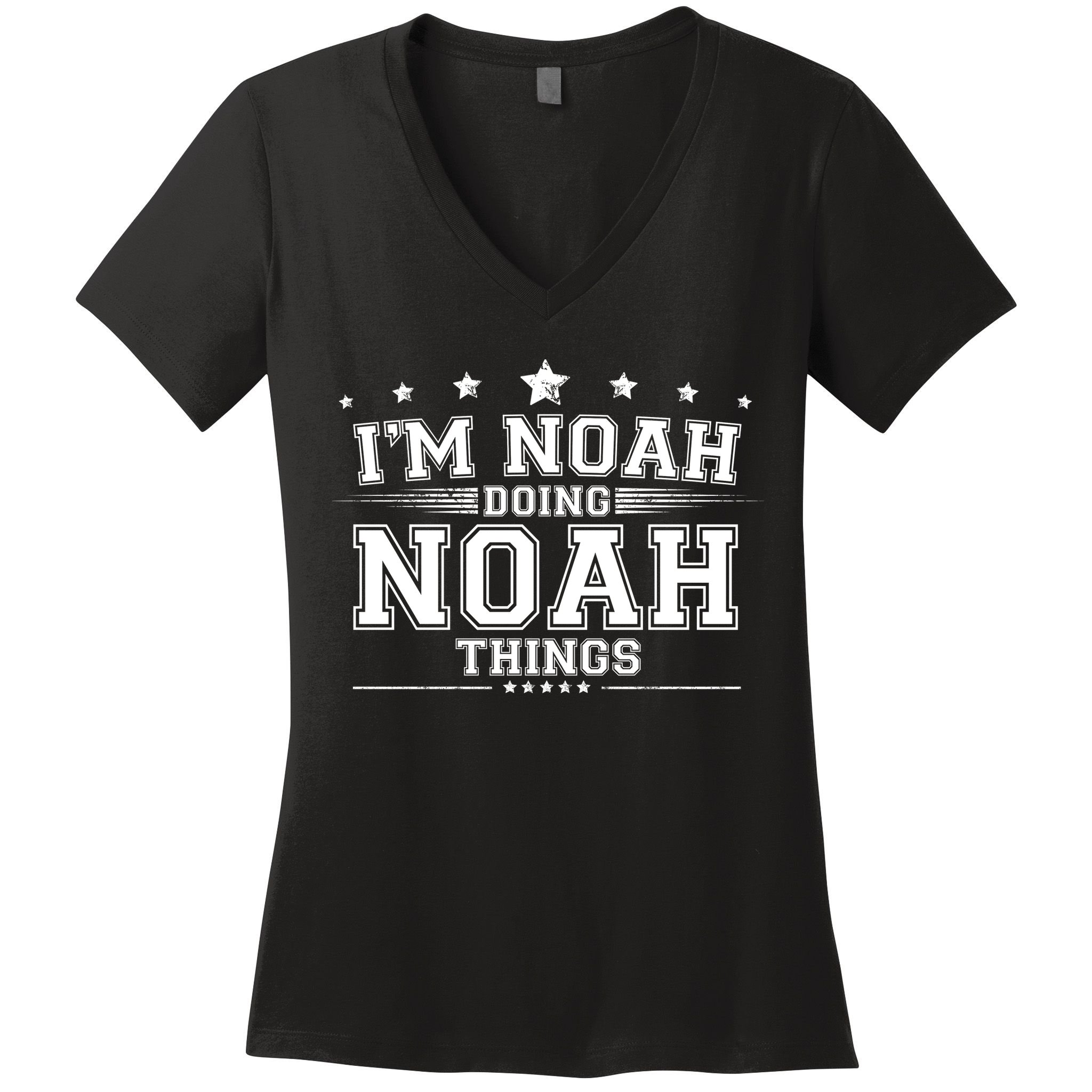 Im Noah Doing Noah Things Women's V-Neck T-Shirt