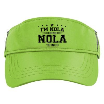 Im Nola Doing Nola Things Adult Drive Performance Visor