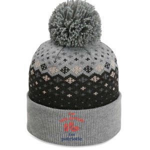 Im Not Drunk Im Patriotic Cans Gift The Baniff Cuffed Pom Beanie