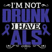 I'm Not Drunk I Have Als, Als Awareness Gift City Backpack