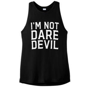 Im Not Daredevil Ladies PosiCharge Tri-Blend Wicking Tank