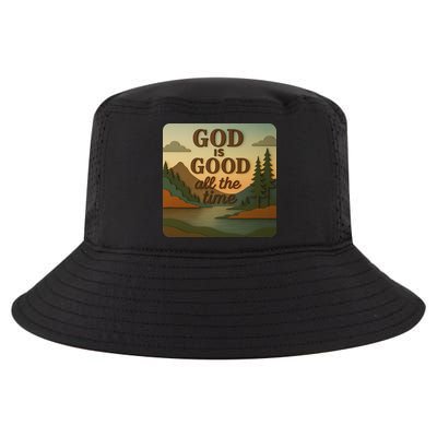 Inspirational Nature Design Cool Comfort Performance Bucket Hat