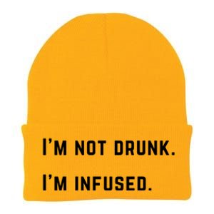 Im Not Drunk Im Infused Great Gift Knit Cap Winter Beanie