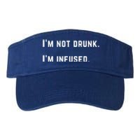 Im Not Drunk Im Infused Great Gift Valucap Bio-Washed Visor