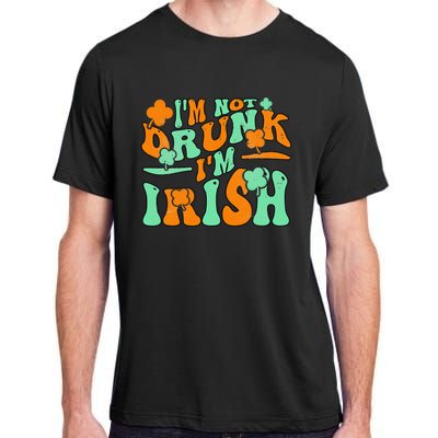 I'm Not Drunk I'm Irish Funny St Patricks Day Adult ChromaSoft Performance T-Shirt