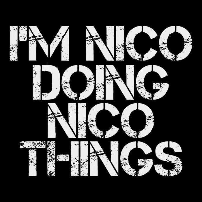 IM Nico Doing Nico Things Name Funny Birthday Gift Idea Cooling Performance Crew T-Shirt
