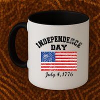 Independence Day July 4 1776 Vintage Mug