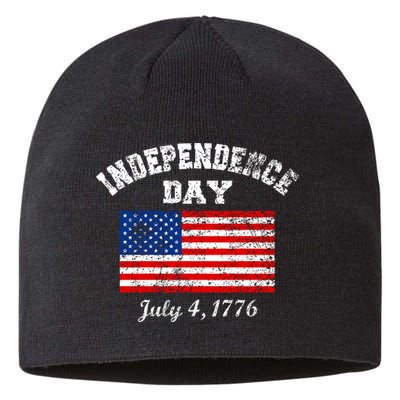 Independence Day July 4 1776 Vintage Sustainable Beanie
